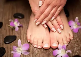 Basic manicure and pedicure service